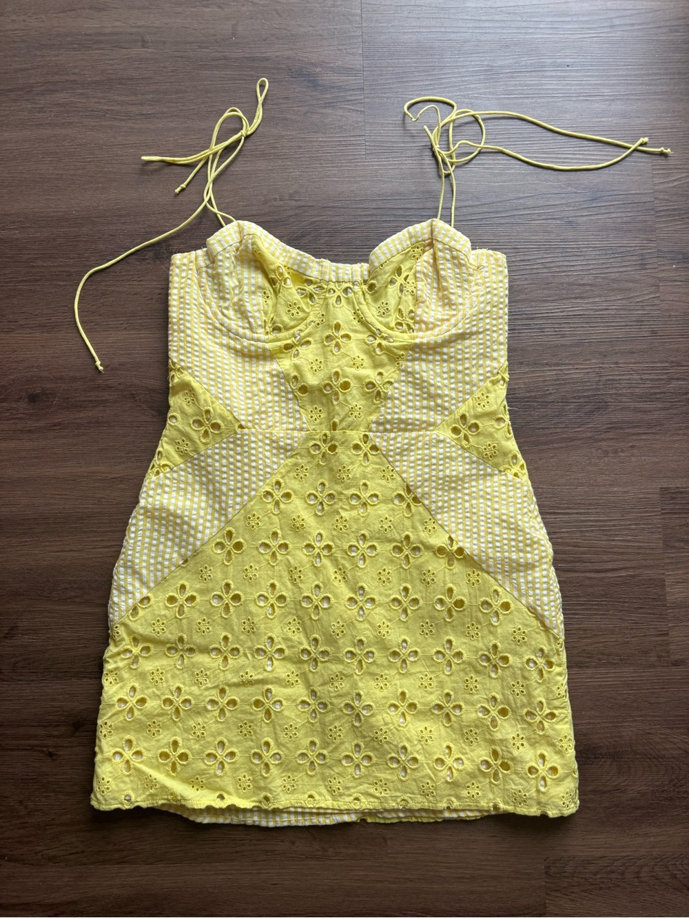 For Love and Lemons Picnic Mini Dress
